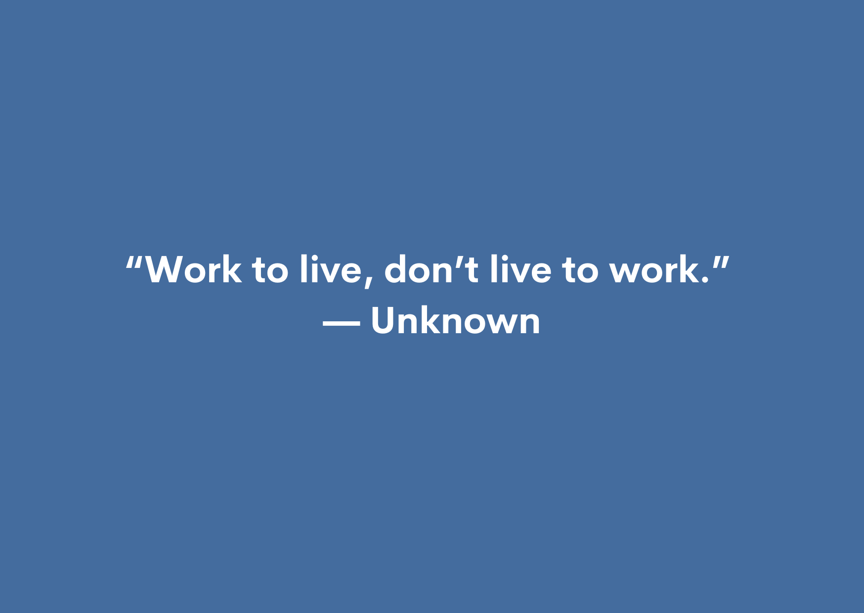 Key Concepts of Work-Life Balance