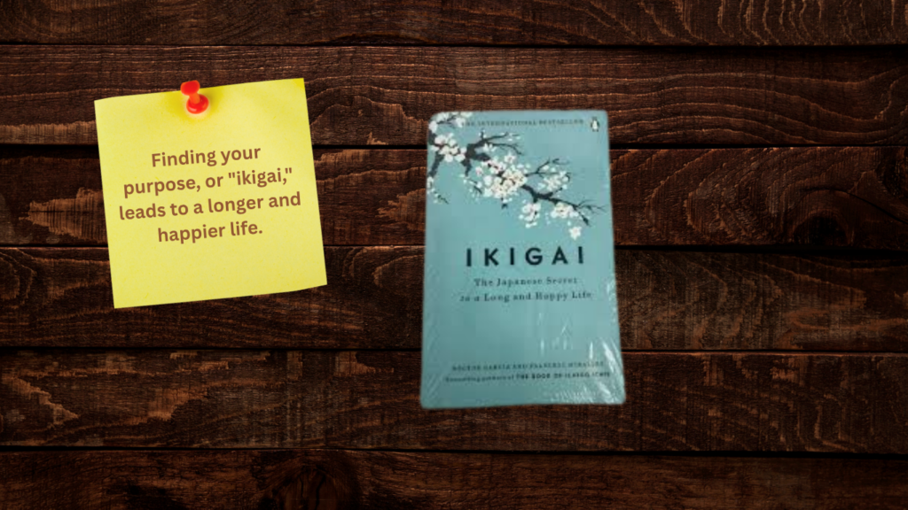 Ikigai The Japanese Secret to a Long and Happy Life by Héctor García and Francesc Miralles