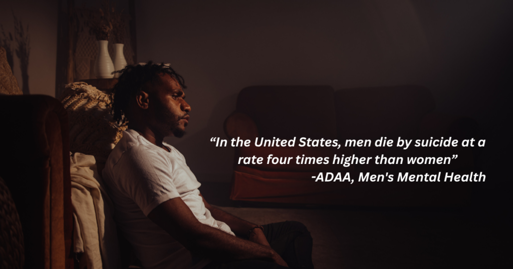 Men's Mental Health Suicide Disconnect