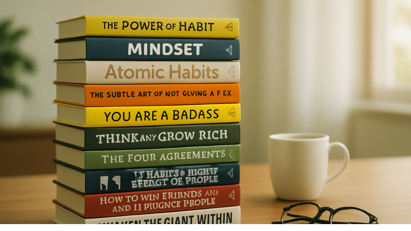 Top 10 extremely important Books for Personal Growth